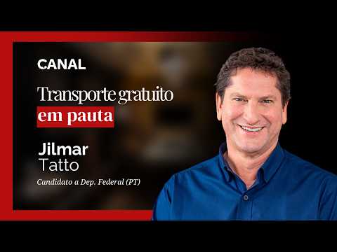 Jilmar Tatto explica Tarifa Zero, vale-transporte e projetos para o transporte público