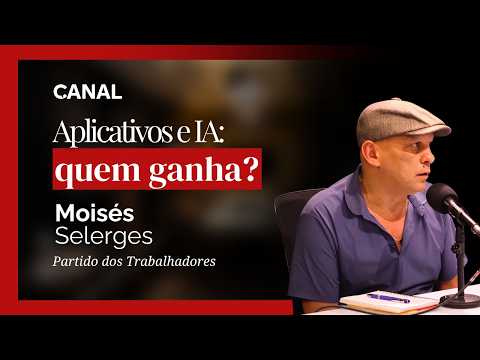 Moisés Selerges fala sobre aplicativos, precarização do trabalho e impactos da inteligênci