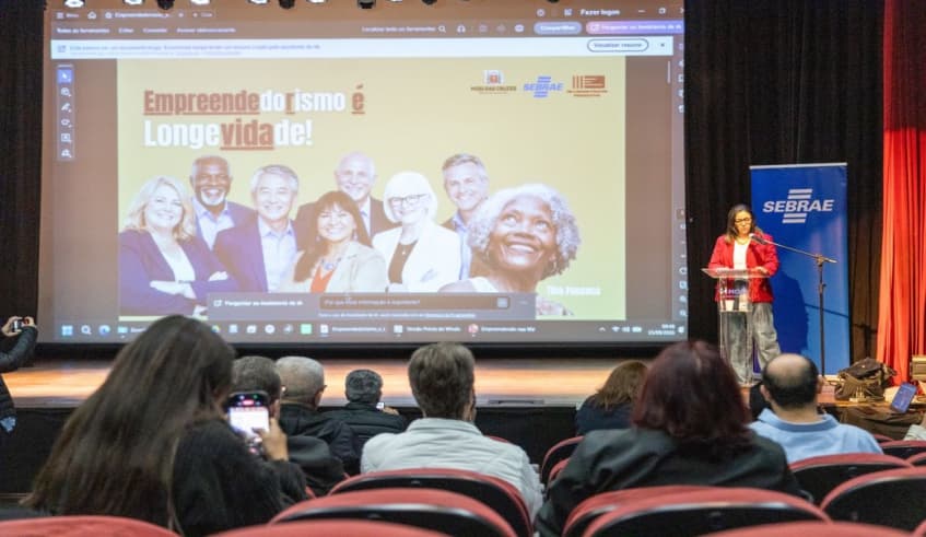 Evento sobre empreendedorismo na maturidade