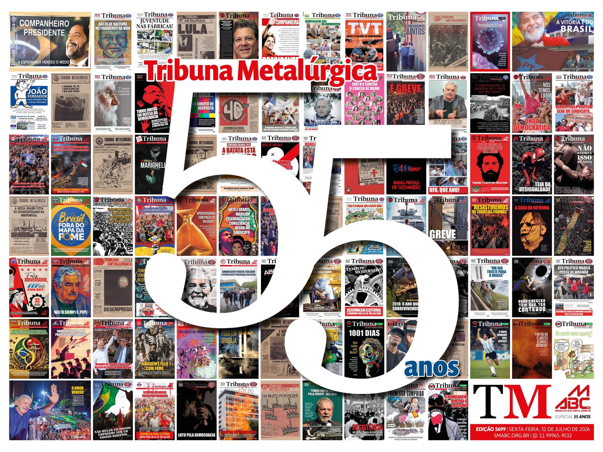 Tribuna Metalúrgica marca história do ABC