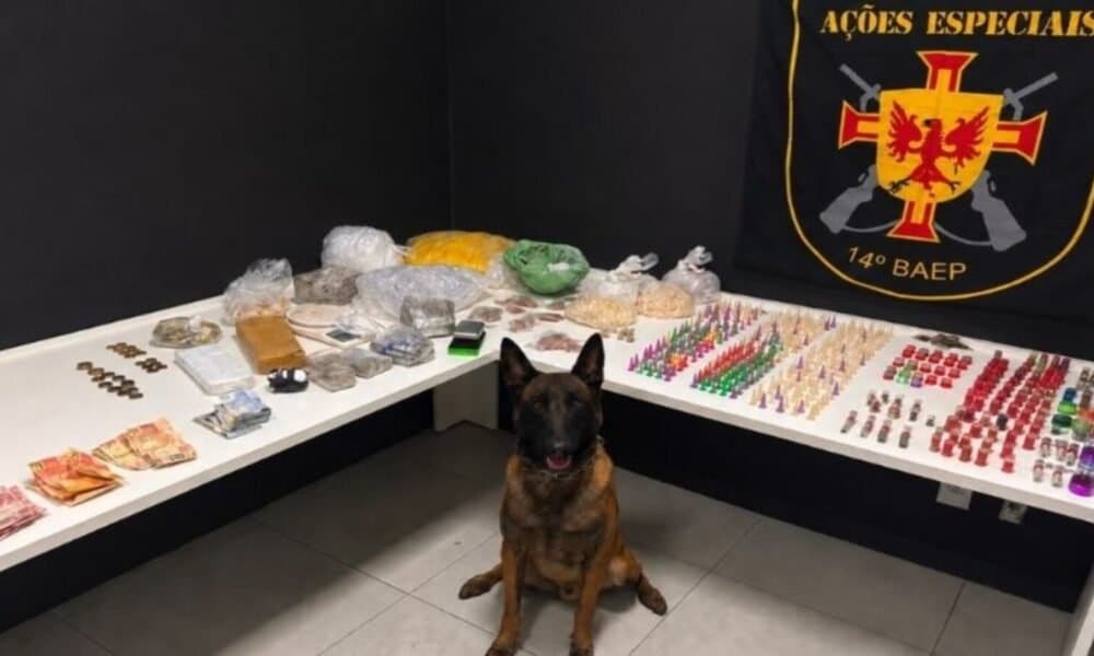 PM prende homem com 5 kg de drogas no Habiteto