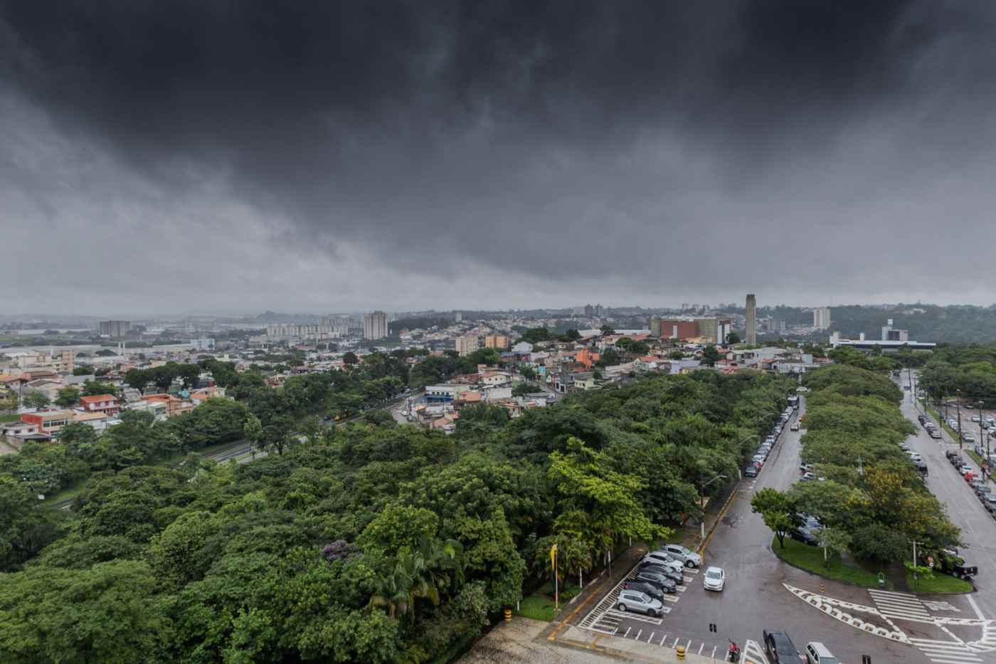 Alerta prevê tempestade com granizo em Jundiaí