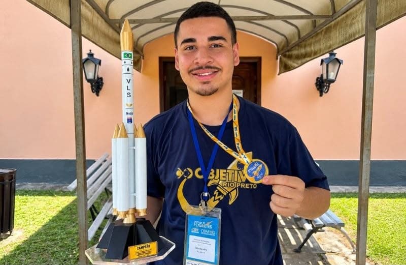 Estudante de Rio Preto é campeão nacional