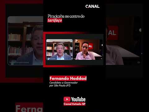 Haddad comenta o impacto do tarifaço na indústria de Piracicaba