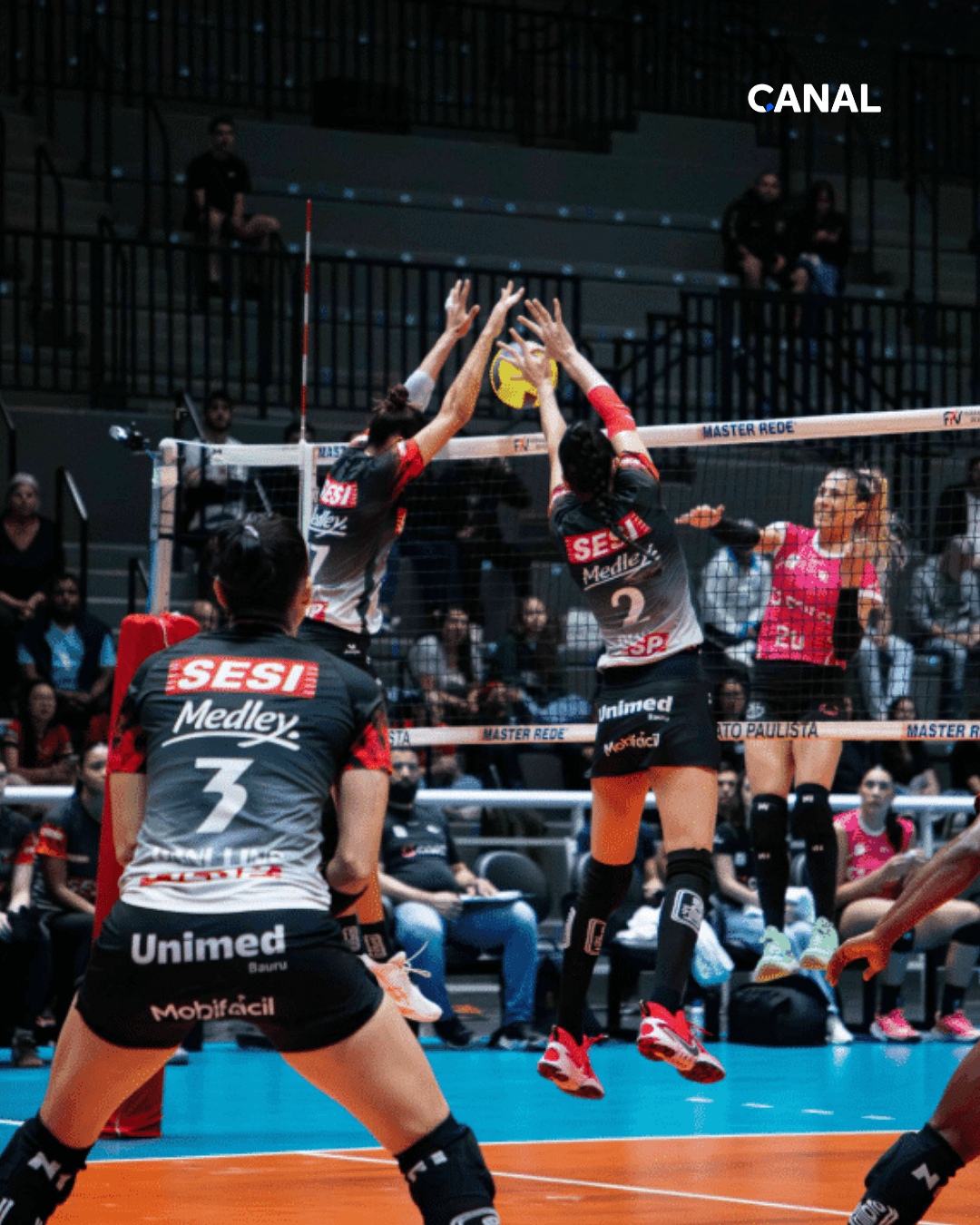 Finais do Paulista de Vôlei Feminino Definidas