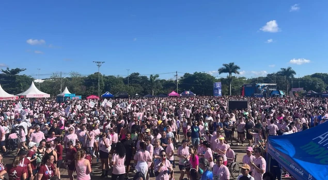 Pink do Bem atrai 6 mil corredores em Sorocaba