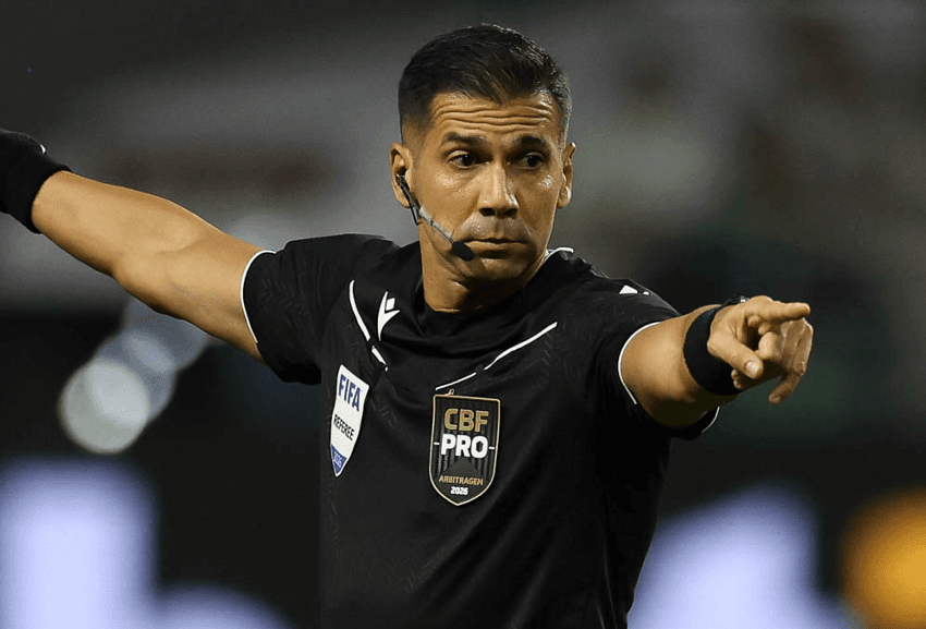 CBF escala árbitro para Palmeiras x Santos