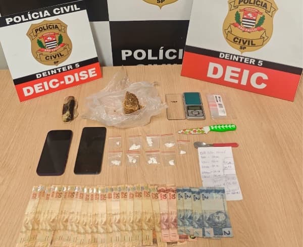 Polícia apreende drogas em imóvel em Rio Preto